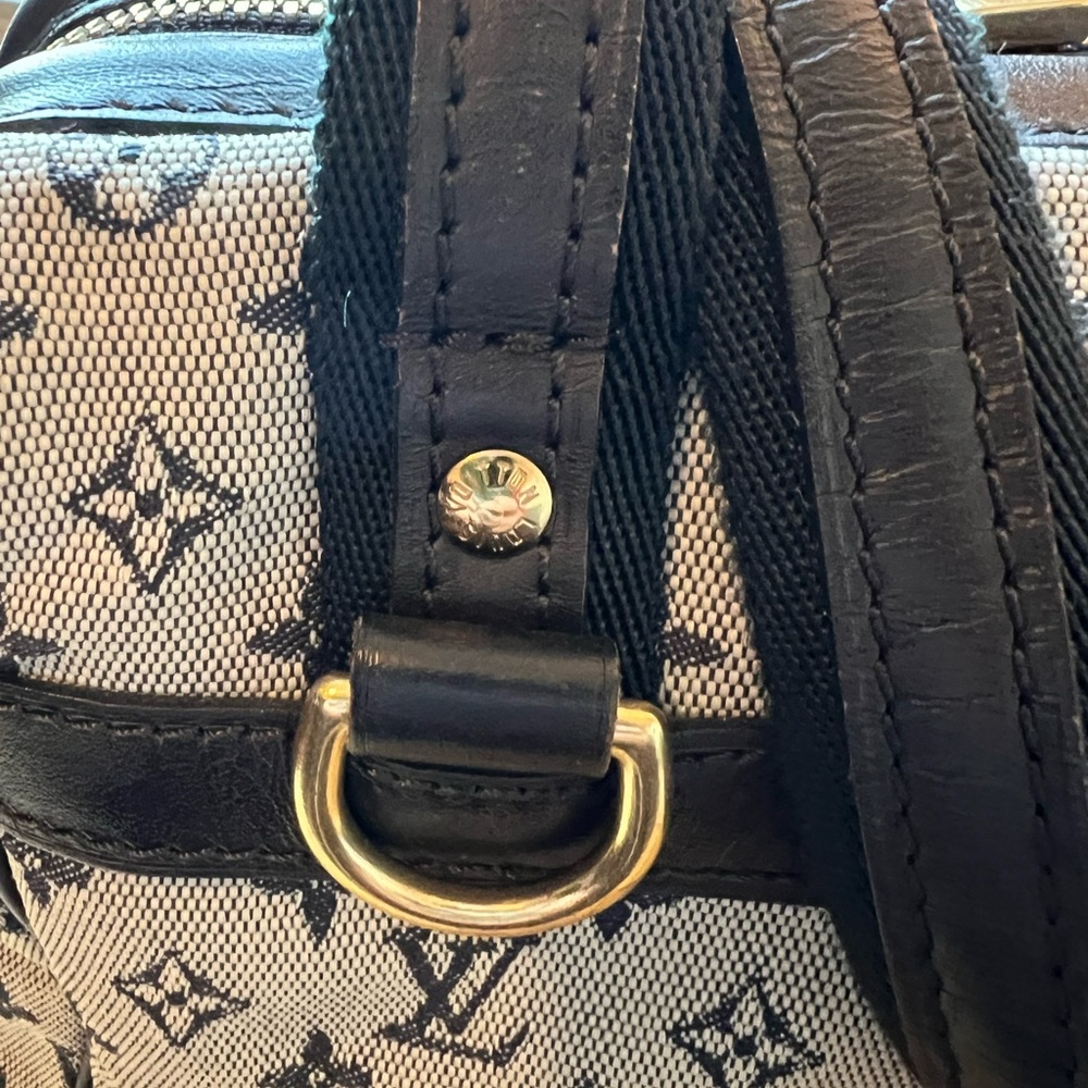 Great Condition Louis Vuitton Josephine Hand Bag Monogram Mini Canvas - Picture 2 of 13